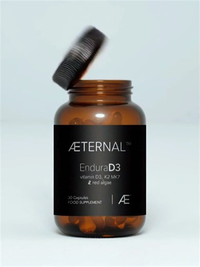 A daily essential for strength, balance, and long-term wellbeing @AETERNAL EnduraD3 combines vitamin D3, K2 MK-7, and red algae calcium - a considered formula designed to support bone health, immunity, and everyday resilience. Clean, vegan, and thoughtfully composed for modern routines. From early morning runs to nourishing meals and active days, this is wellness designed to move with you - quiet, consistent, and effective. One capsule a day. Simple. Intentional. Enduring. #aeternal #endurad3 #s