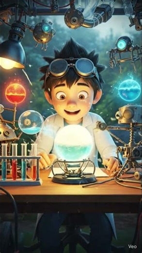Pranav Diaries Intro Cute Scientist Animation 🔥✨