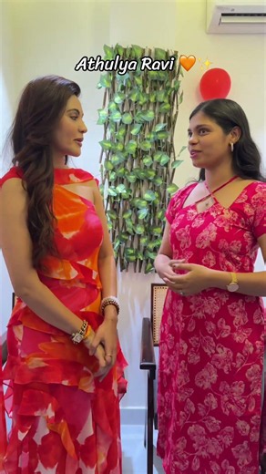 At #homelane event with Athulya Mam 🧡✨