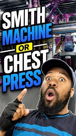 Smith Machine vs Chest Press | Which Builds a Bigger Chest? 💪🔥#fitness