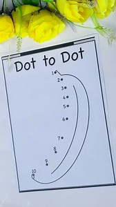 Dot to Dot Fun – Number Tracing ActivityMake early math exciting with this dot to dot banana worksheet! Kids connect the numbers in sequence while improving their counting skills and hand-eye coordination in a fun, visual way.Hashtags:#DotToDot #MathFun #NumberTracing #PreschoolWorksheets #EarlyMathSkills #CountingActivity #BananaWorksheet #KittuzWorld #LearningThroughPlay #KidsMathFun | Renu Bala