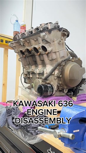 Kawasaki 636 Engine Rebuild: Disassembly and Rebuilding Process