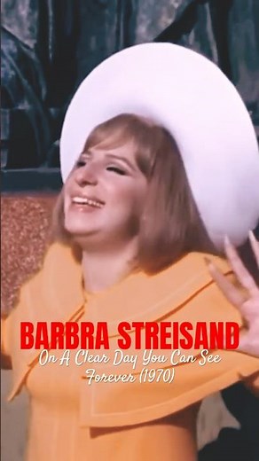 Barbra Streisand in On a Clear Day You Can See Forever (1970) directed by Vincente Minnelli.