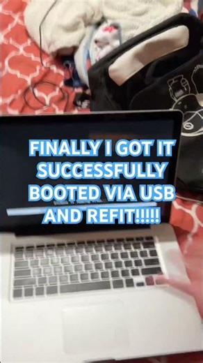 Finally figured out using refit on my school MacBook Pro