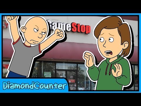 Classic Caillou Misbehaves At GameStop And Gets Grounded
