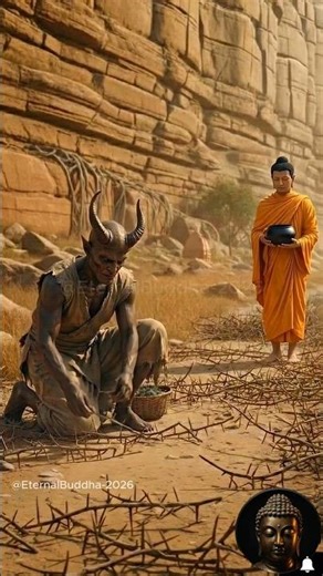Buddha and the Demon of the Desert #buddha #부처님 #innerpeace #compassion