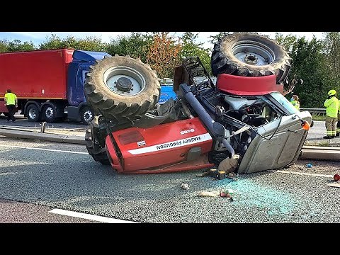Top 10 Best Crazy & Funny Tractor Fails 2022