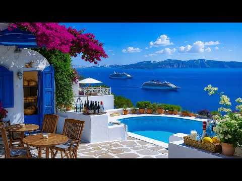 Summer Beach Morning With Smooth Jazz & Ocean Waves - Relaxing Jazz To Brighten Your Day