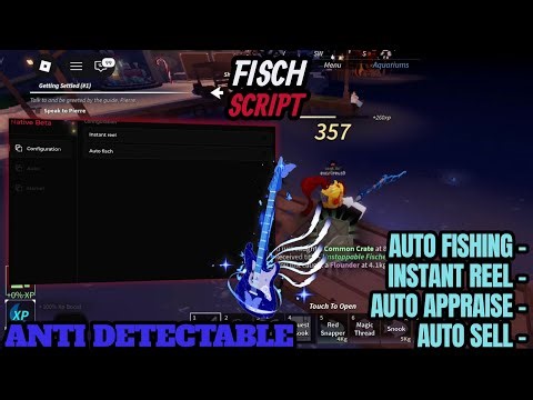 FISCH Script *FREE* PASTEBIN - Auto Fishing | Instant Reel | Auto Shake | Auto Sell | Auto Appraise
