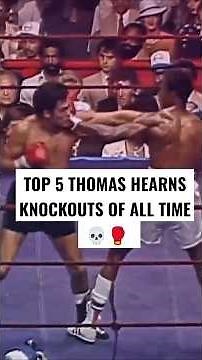 TOP 5 THOMAS HEARNS KNOCKOUTS OF ALL TIME 💀🥊
