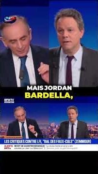 Zemmour : LFI, un ennemi, pas un adversaire !