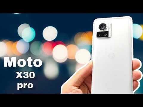 Moto Edge 30 ultra (x30 pro) déballage et prise en main