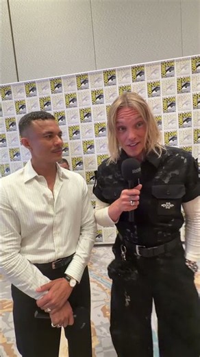 Jamie Campbell Bower on finding joy #SDCC #TheRingsOfPower #LOTR