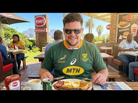 Eating a Wimpy Breakfast in SOUTH AFRICA