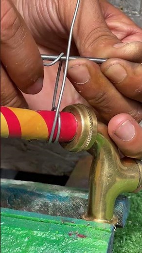 O segredo do prego na mangueira #mangueira #segredo #ideias #conserto #truques