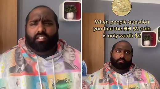 Money expert assures that 'HH' coin is only worth two dollars