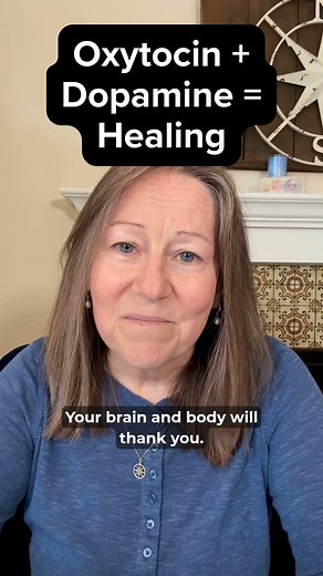 Kindness changes your brain chemistry — literally. Kindness releases oxytocin and dopamine — the chemistry of calm and connection. Your brain actually heals faster when you soften, not when you force. #brainrewiring #nervoussystemregulation #healingjourney #selfhealing | Lori Clemmons