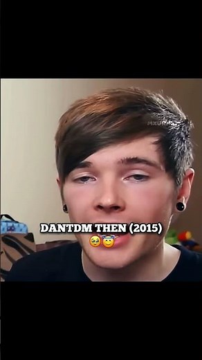 Minecraft DANTDM Now Vs then #minecraft