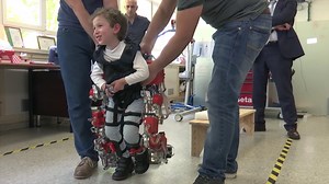Robotic Exoskeleton Helps Disabled Kids Walk