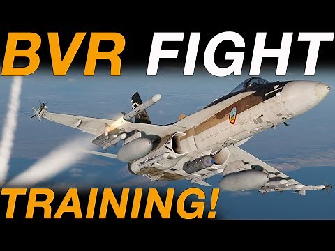 REALISTIC 8v8 PVP BVR TRAINING In the DCS F/A-18C Hornet!