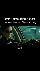 İzledin mi? Daha fazlası için takip edebilirsiniz. 🎬 Film Adı: The Matrix Reloaded (Matrix Yeniden Yükleniyor) 📅 Yıl: 2003 🎬 Tür: Bilim Kurgu, Aksiyon 🎥 Yönetmen: Lana Wachowski, Lilly Wachowski 🌍 Yapım: ABD ⭐ IMDb: 7.2 🎭 Başroller: Keanu Reeves, Laurence Fishburne, Carrie-Anne Moss, Hugo Weaving Konusu: İlk filmin ardından altı ay geçmiş, “Neo”, “Trinity” ve “Morpheus” insanlığın son yerleşimi olan “Sion”u ve sanal dünya “Matrix”i yöneten makinelerin tehdidini durdurmaya mecbur kalmıştır.