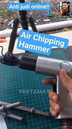 Chisel Air Chipper Hammer Chipping #pertamax7 #airchippinghammer #airchipper #airchipping #pneumatic