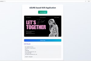 Azurebased OCR Application