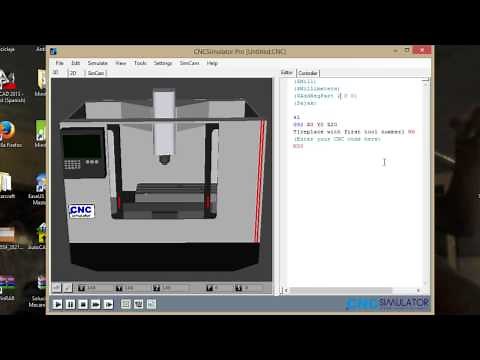 Tutorial Fresadora CNC Simulator Pro