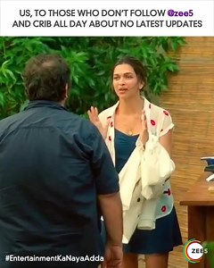 Iss Tamashe ka kya kaam when you can get all the latest updates on your favourite shows by just following ZEE5. #EntertainmentKaNayaAdda | ZEE5 Premium