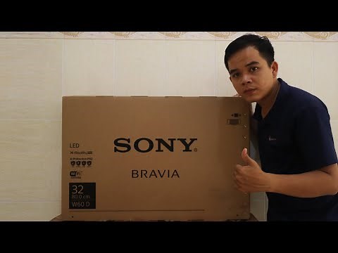 Unboxing Sony Bravia Smart TV 32 Inch and How to Setup for First the Time