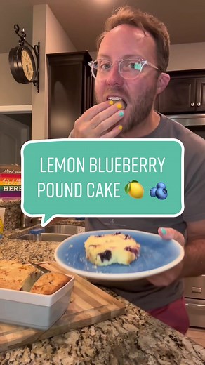 Delicious Lemon Blueberry Pound Cake Recipe
