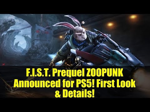 F.I.S.T. Prequel ZOOPUNK Announced for PS5! First Look & Details!