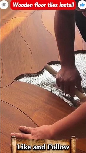 Wooden Floor Tiles Install