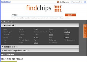Findchips.com update brings new interface and ‘In Stock Only’ search