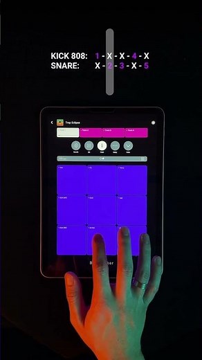 BEAT MAKER APP l Trap Eclipse l Tutorial #music #beatmaker #trap #beats #viral #fingerdrumming