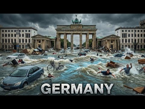 Germany Devastated by a Historic Mega Tsunami (AI FICTIONAL)