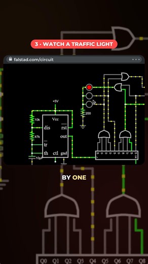You Can Actually SEE Electricity Flow (Free Tool) ⚡ #Electronics #Physics #Falstad