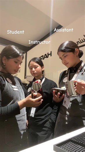 “Trust the process…..even when it hurts ☕️😁” garoo xa 🤦‍♀️ #himalayanjava #baristalife #barista #fypシ #himalayanjavaschool