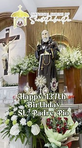 MAY 25, 2024 Happy 137th Birthday, St. Padre Pio! Pray, Hope and Don’t Worry! - St. Padre Pio #PadrePioBirthday #sanpadrepioph #padrepioshrinebatangas #catholic #faith | Parish and National Shrine of Saint Padre Pio