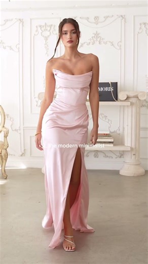 Pink Prom Dresses Ranked by Personality 💕 Amoris T720, T820 & T723