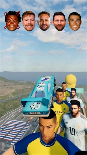 Who Will Win? IShowSpeed, MrBeast, Neymar, Messi or Ronaldo? ⚽🔥