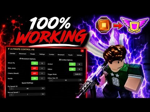 🔥THE BEST SCRIPT FOR ROBLOX RIVALS HACK🔥|AIMBOT|ESP|SPEED|NOCLIP|SKIN CHANGER✅