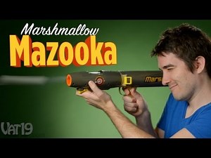 En marshmallow-bazooka. Perfekt för en varm chocklad-kväll.