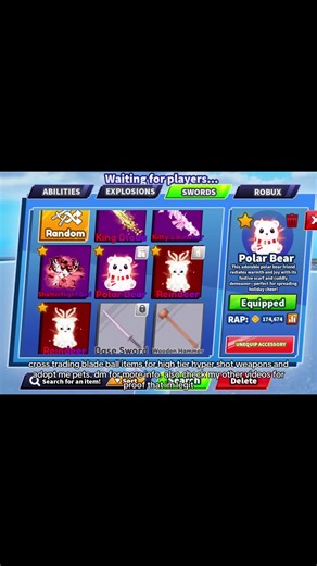 NOT GOING FIRST‼️ #roblox #bladeball #hypershot #adoptme #fyp | adopt me roblox game