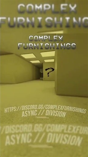 Game: Complex Furnishings GUIDE 101 #backrooms #roblox #game #complexfurnishings