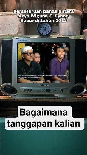 *KILAS BALIK PERSETURUAN EYANG SUBUR DAN ARYA WIGUNA* #sejarah #indonesia #funny