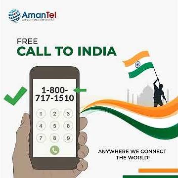How to Call India from the USA and Canada | AmanTel