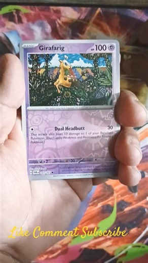 Pokémon Twilight Masquerade booster pack #pokemon #twilightmasquerad #tcg #fypシ #shorts