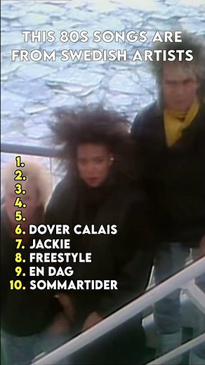 Top 10 Swedish 80s Songs That Ruled the World 🇸🇪🎶