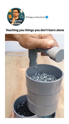 the guy who solves on Instagram: "Did you like this trick? Follow us for more . . This content doesn't belong to me Kindly DM for credit/removal . . #english #tools #manunited #issues #tricks #solve #tricks #utilities #tips #crafts #construction #community #carpenter #tools"